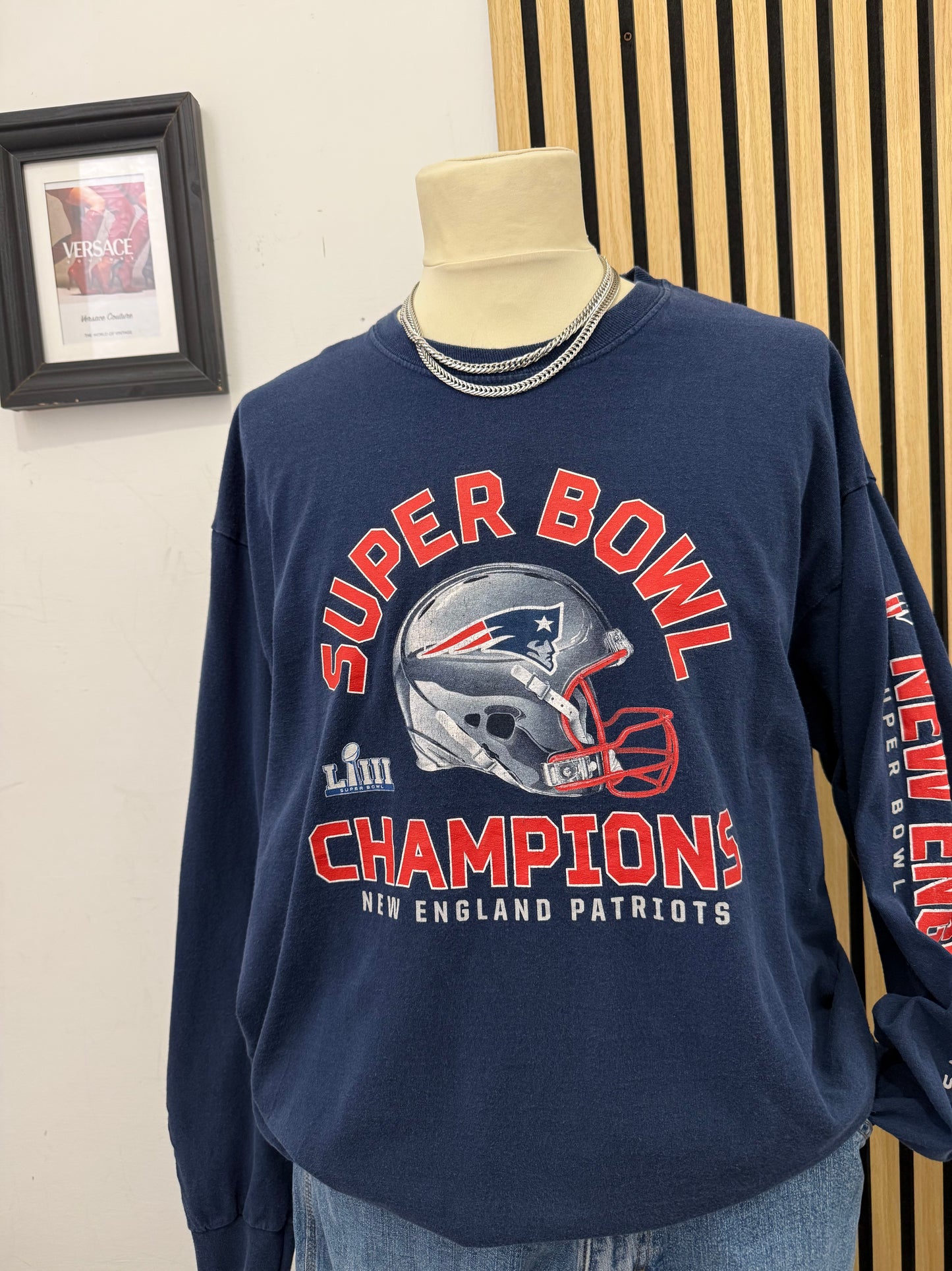 Maglia New England Patriots Super Bowl LIII Champions