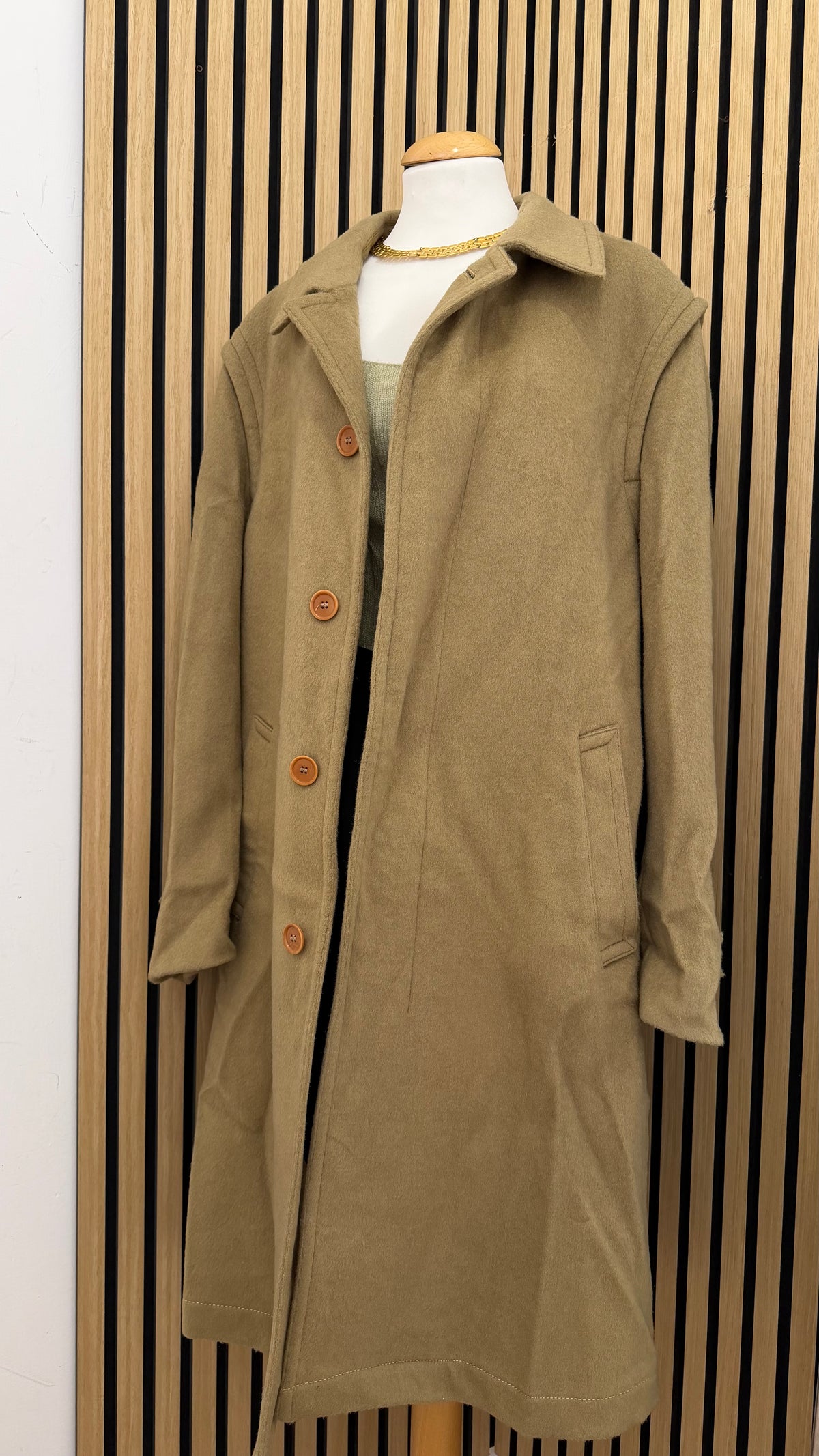 Cappotto Loden Vintage Belfe "Kaiseradler" in Lana e Mohair – Taglia 52
