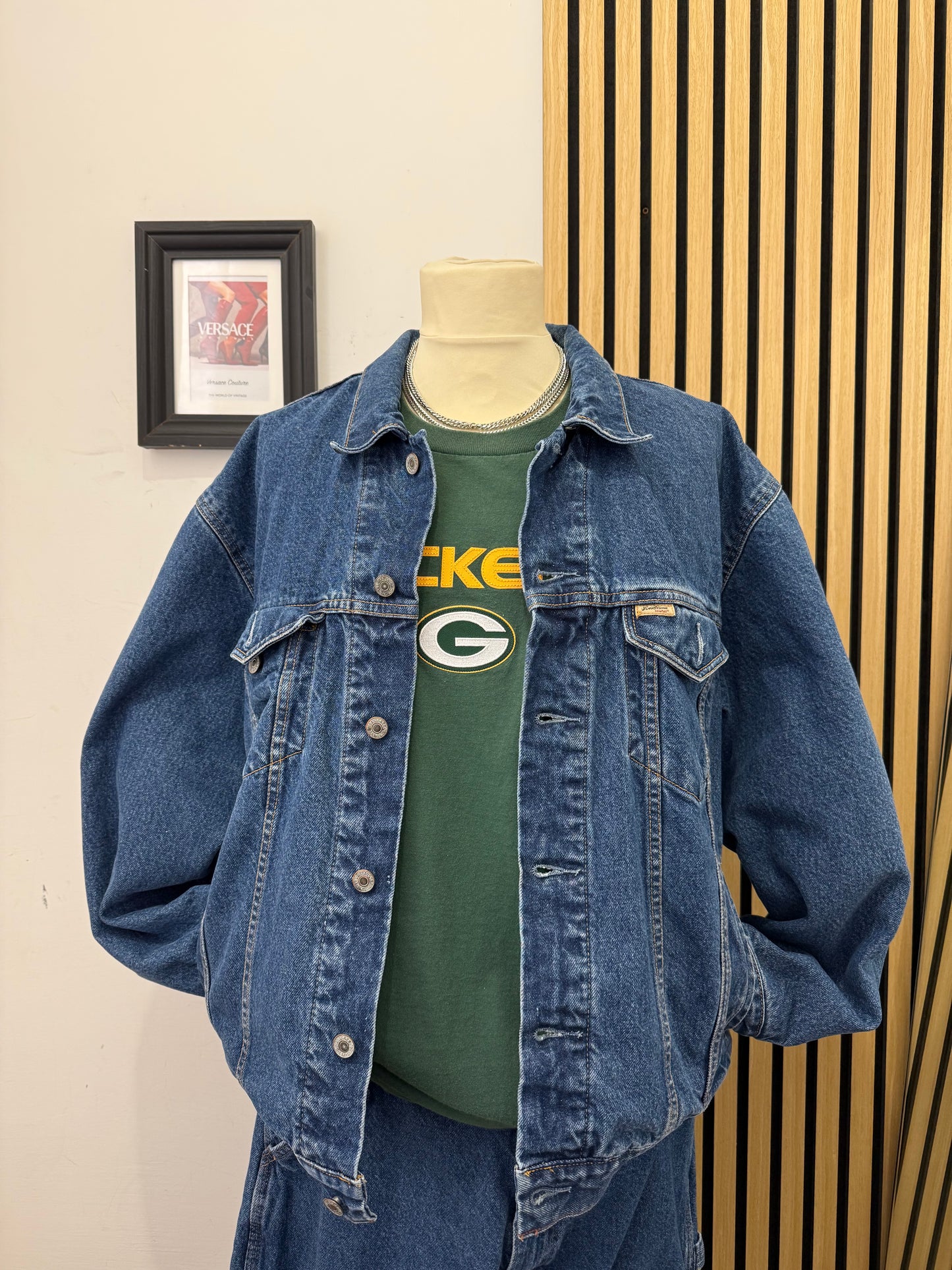 Giacca di Jeans Levi Strauss imbottito