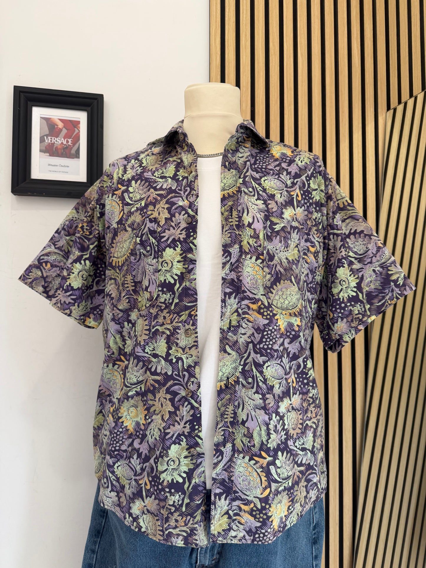 Camicia Vintage a fantasia M