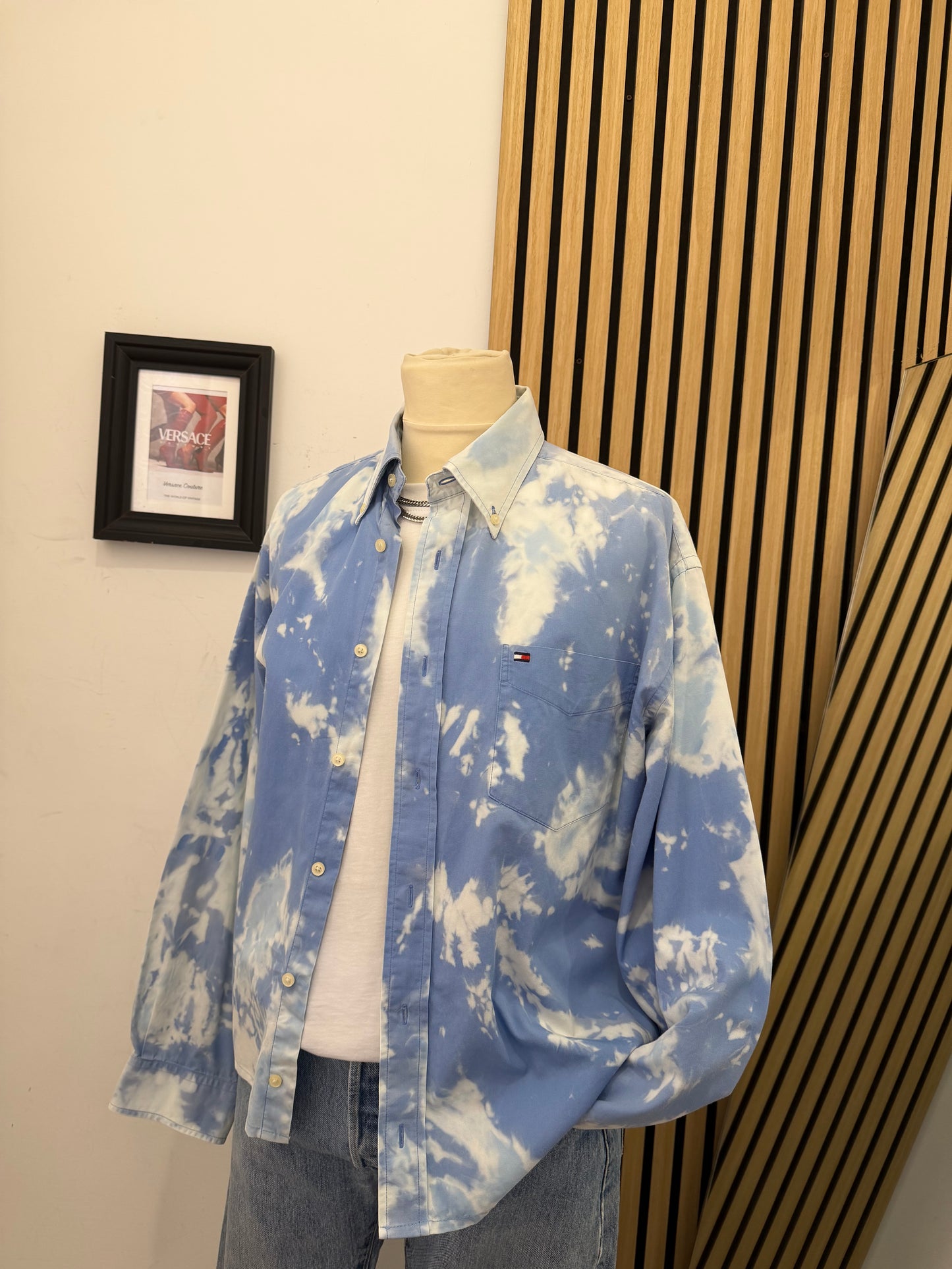 Camicia Tommy Hilfger custom tie dye