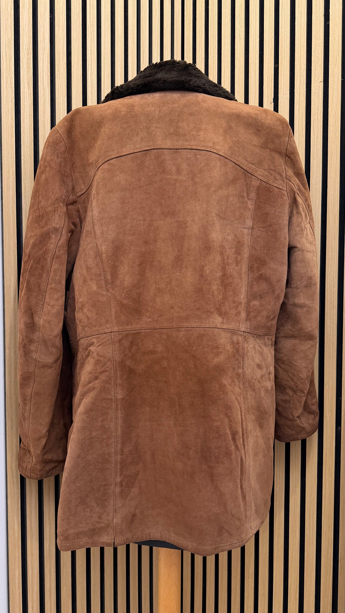 Giaccone Vintage "Gil d'Ar" Taglia 52 in Vera Pelle