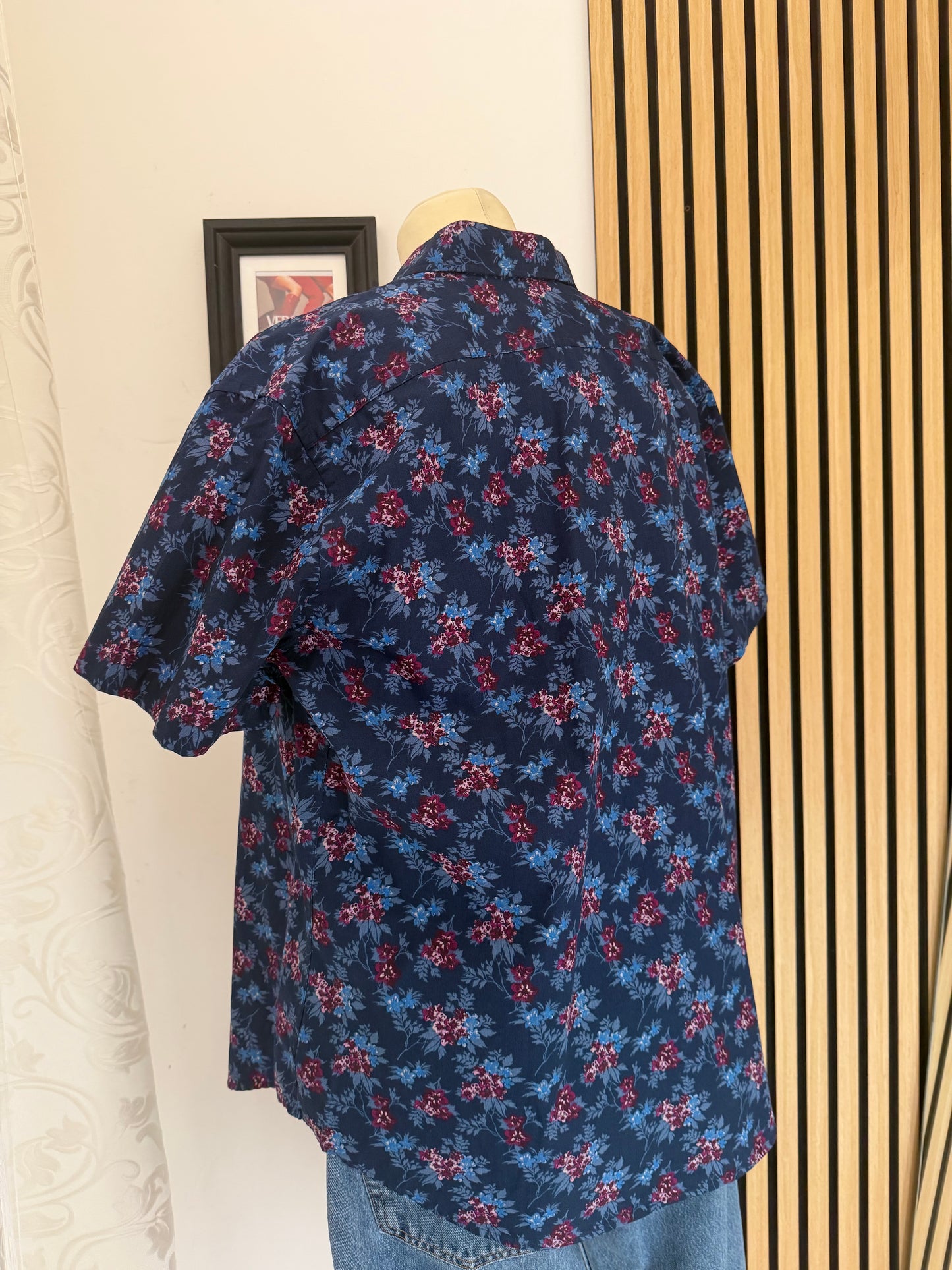 Camicia Vintage a fantasia XL