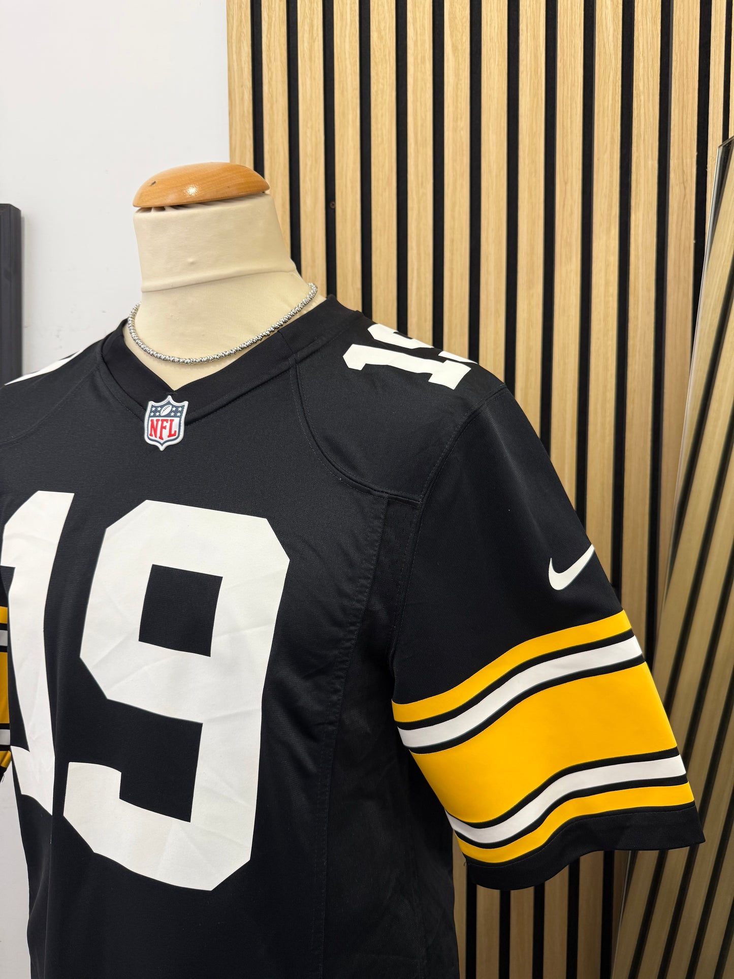 🏈 Maglia NFL Nike “On Field” – Pittsburgh Steelers #19