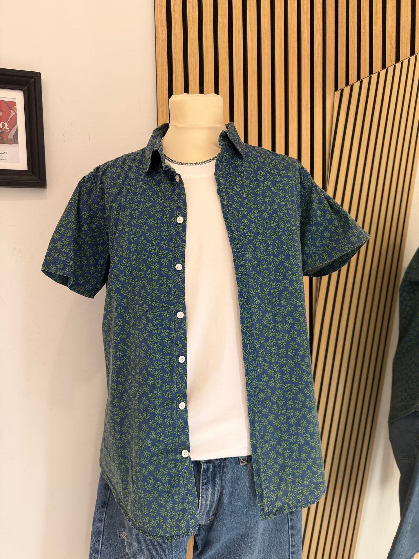 Camicia Vintage a fantasia L slim