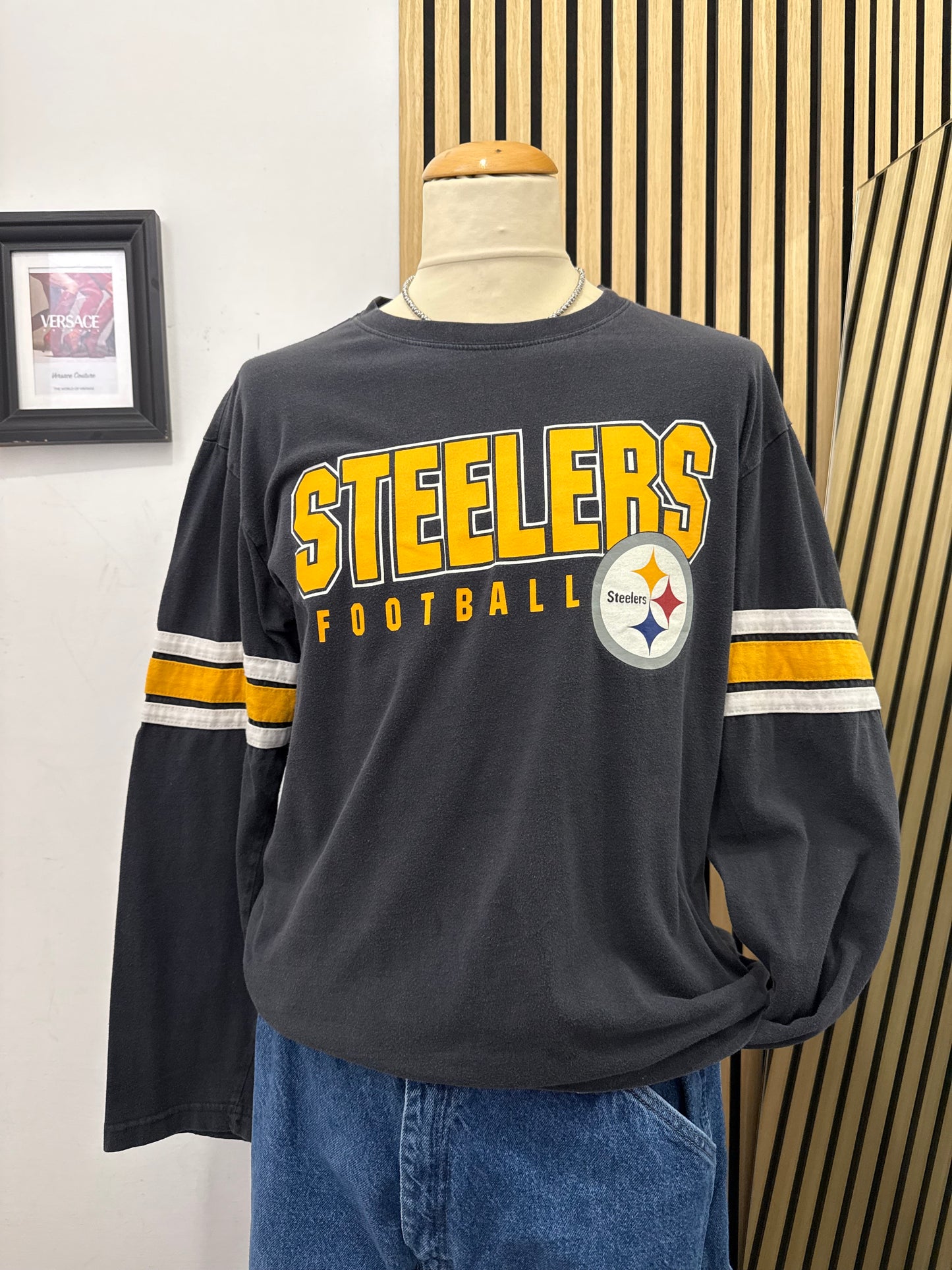 Maglia a maniche lunghe NFL dei Pittsburgh Steelers