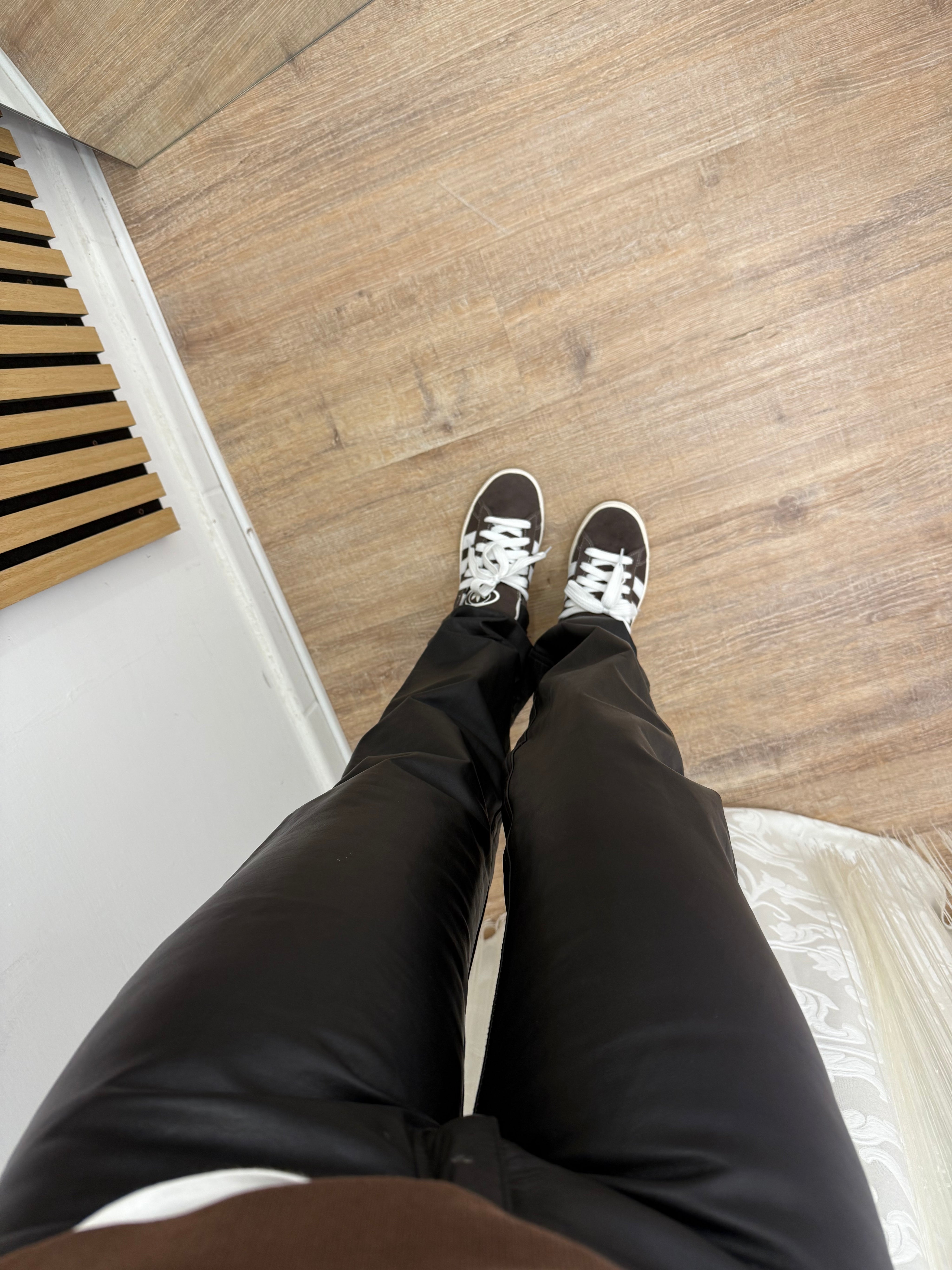 Pantalone in vera pelle