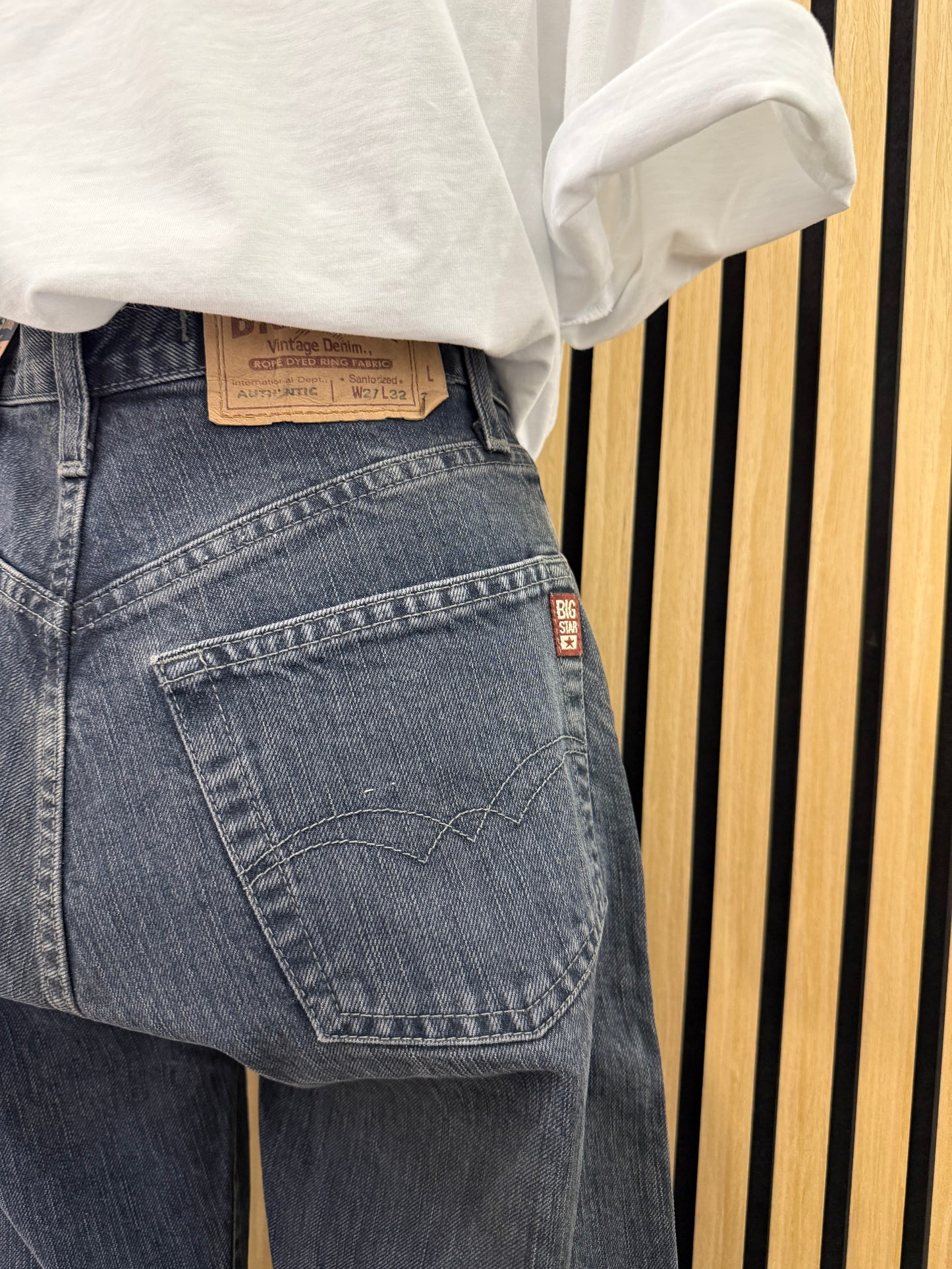 Jeans Big Star Vintage Denim - Nuovo con Cartellino Originale 38IT