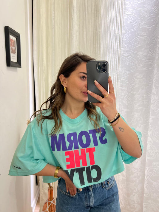 T-shirt Nike crop