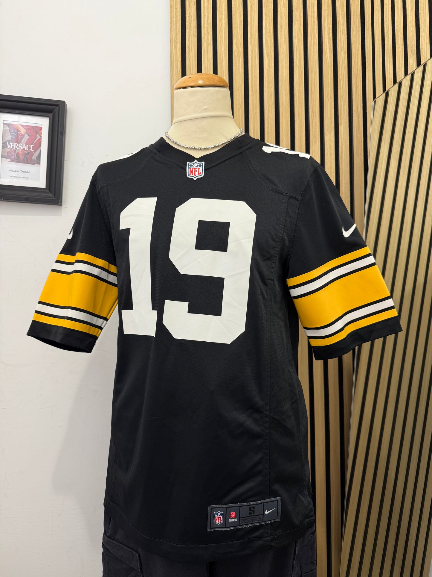 🏈 Maglia NFL Nike “On Field” – Pittsburgh Steelers #19