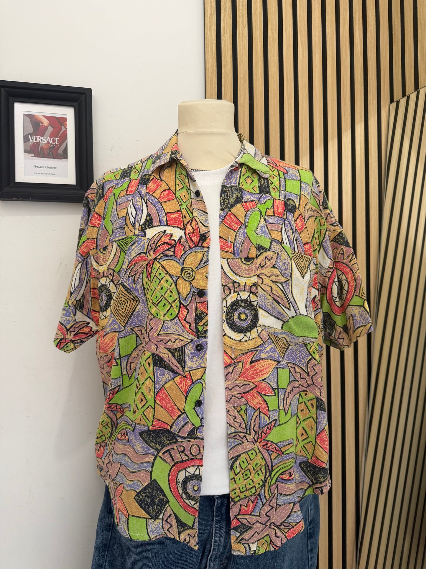Camicia Vintage a fantasia S
