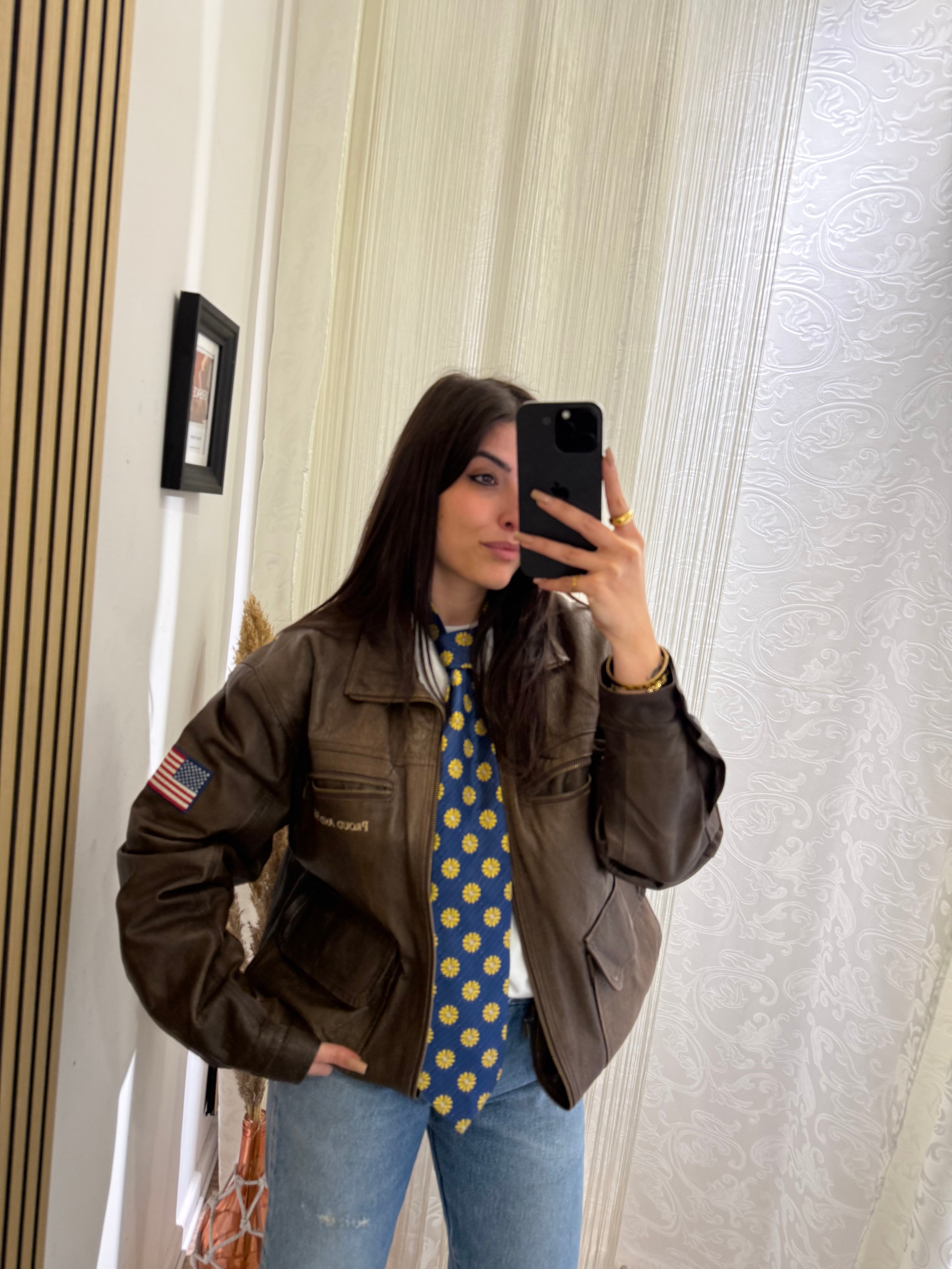 Giacca In Vera Pelle