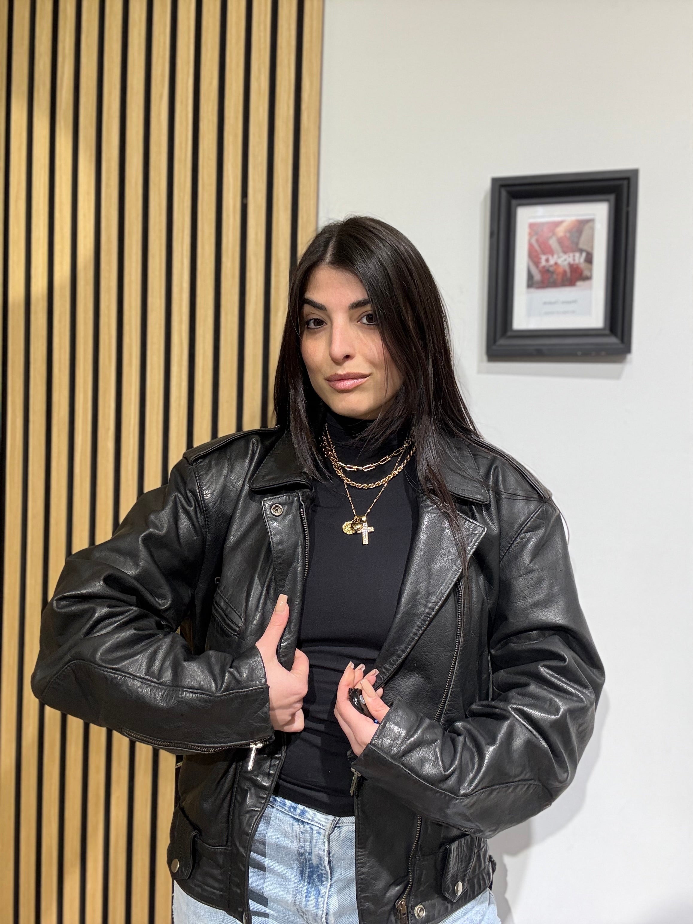 Giacca in Vera Pelle