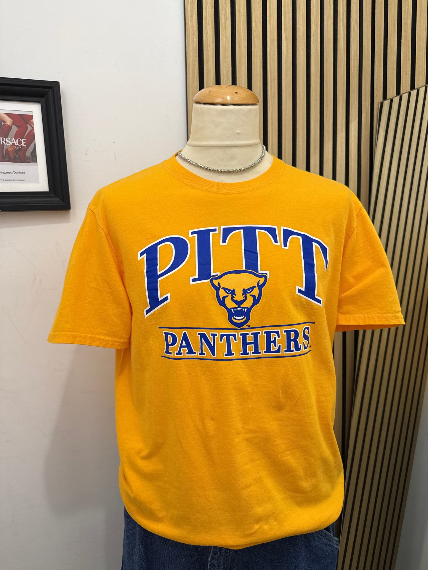 T-shirt vintage NCAA dei Pitt Panthers