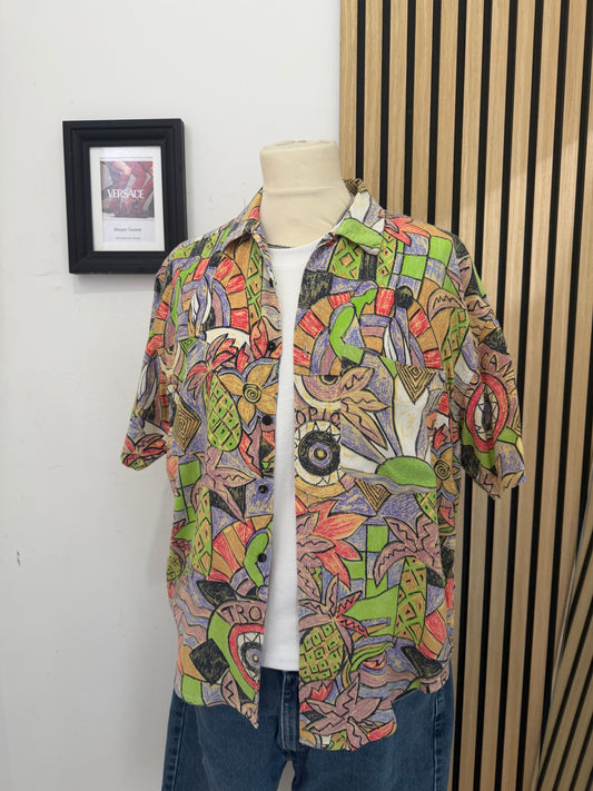 Camicia Vintage a fantasia S