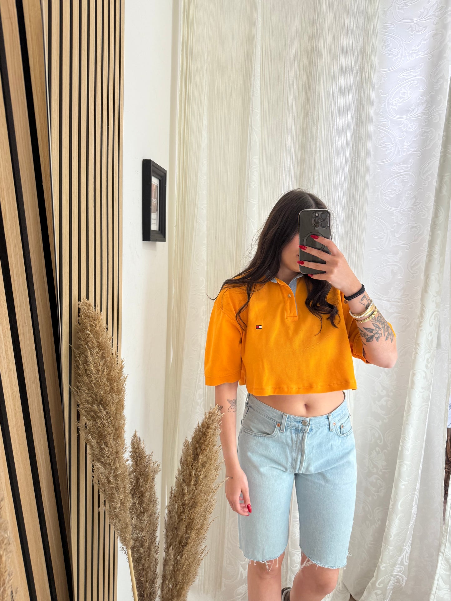 Polo Crop Tommy hilfiger