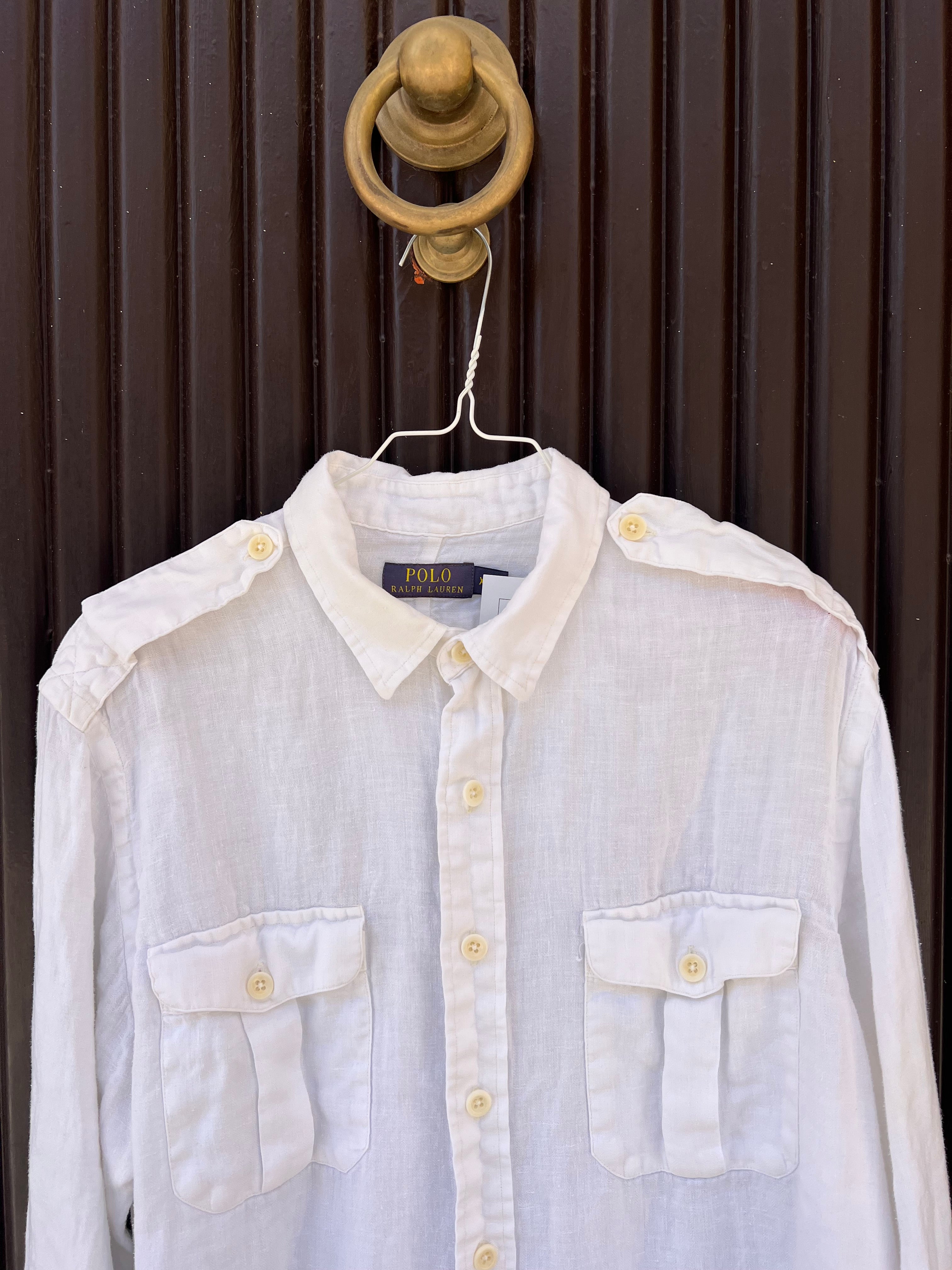 Camicia In Lino Ralph Lauren