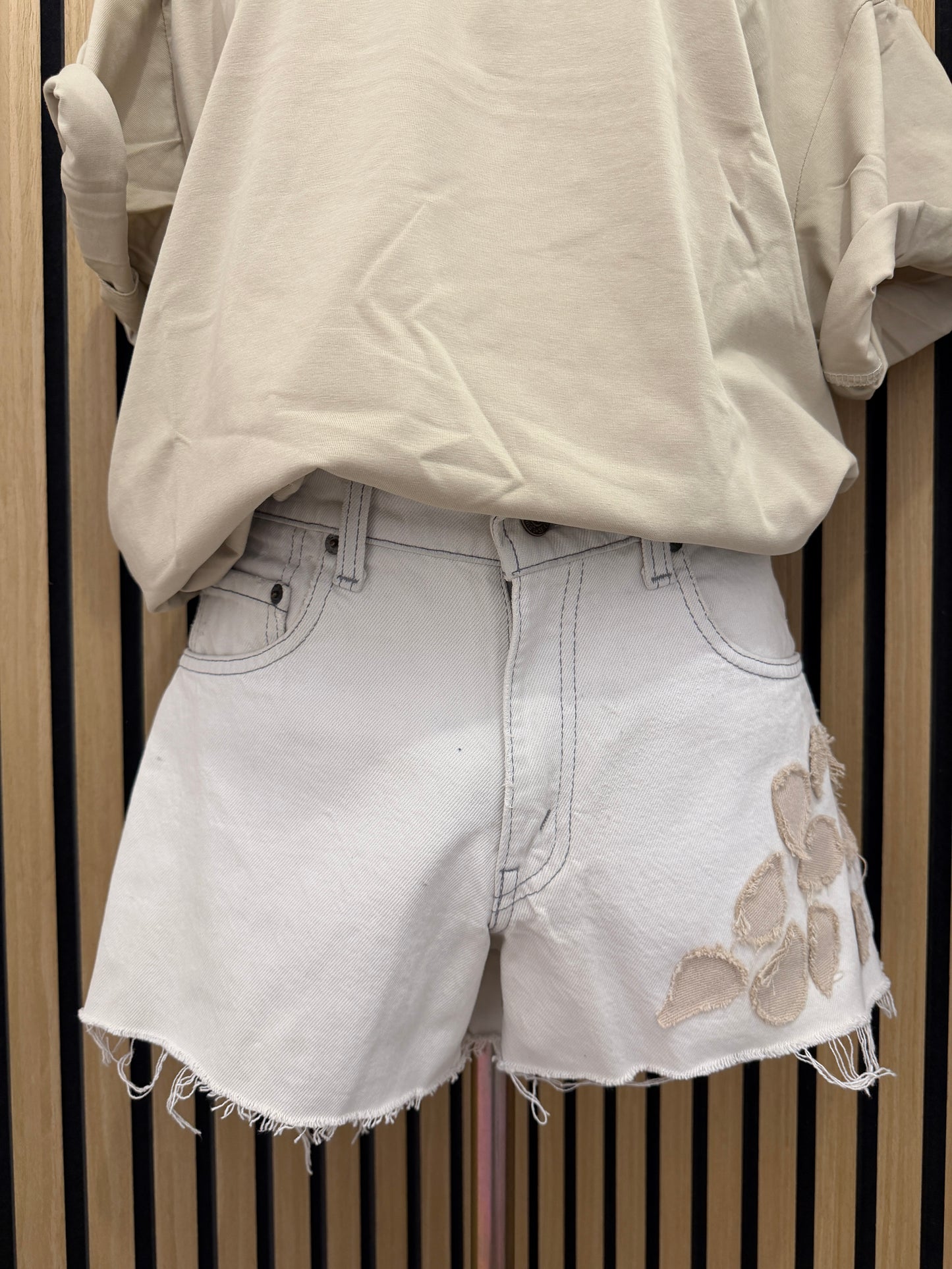 Shorts in Denim Levi's Custom tg.38/40 ita