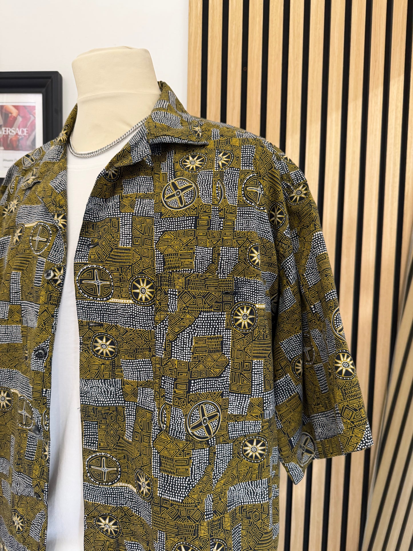 Camicia Vintage a fantasia XL