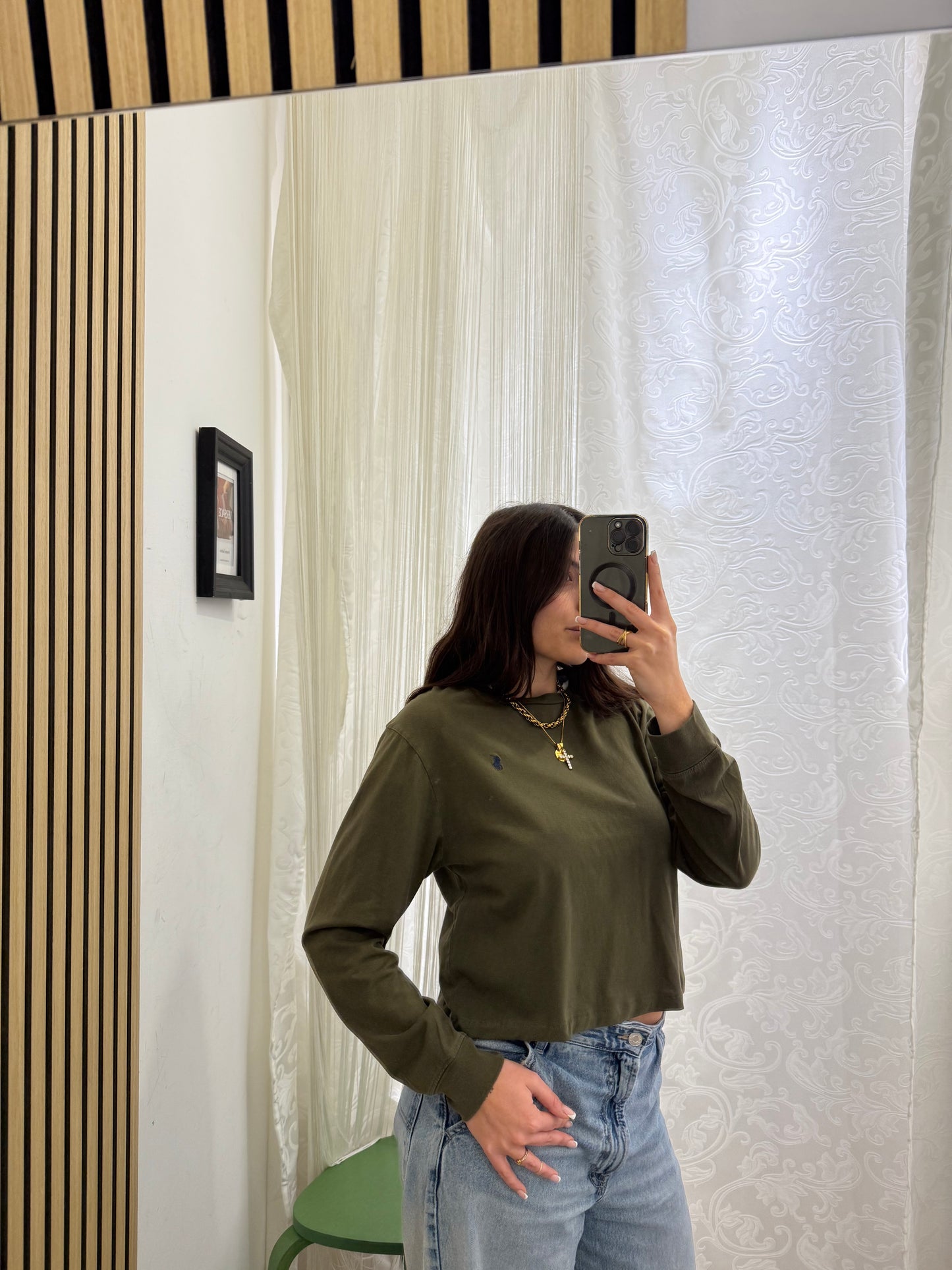 Maglia crop Ralph Lauren