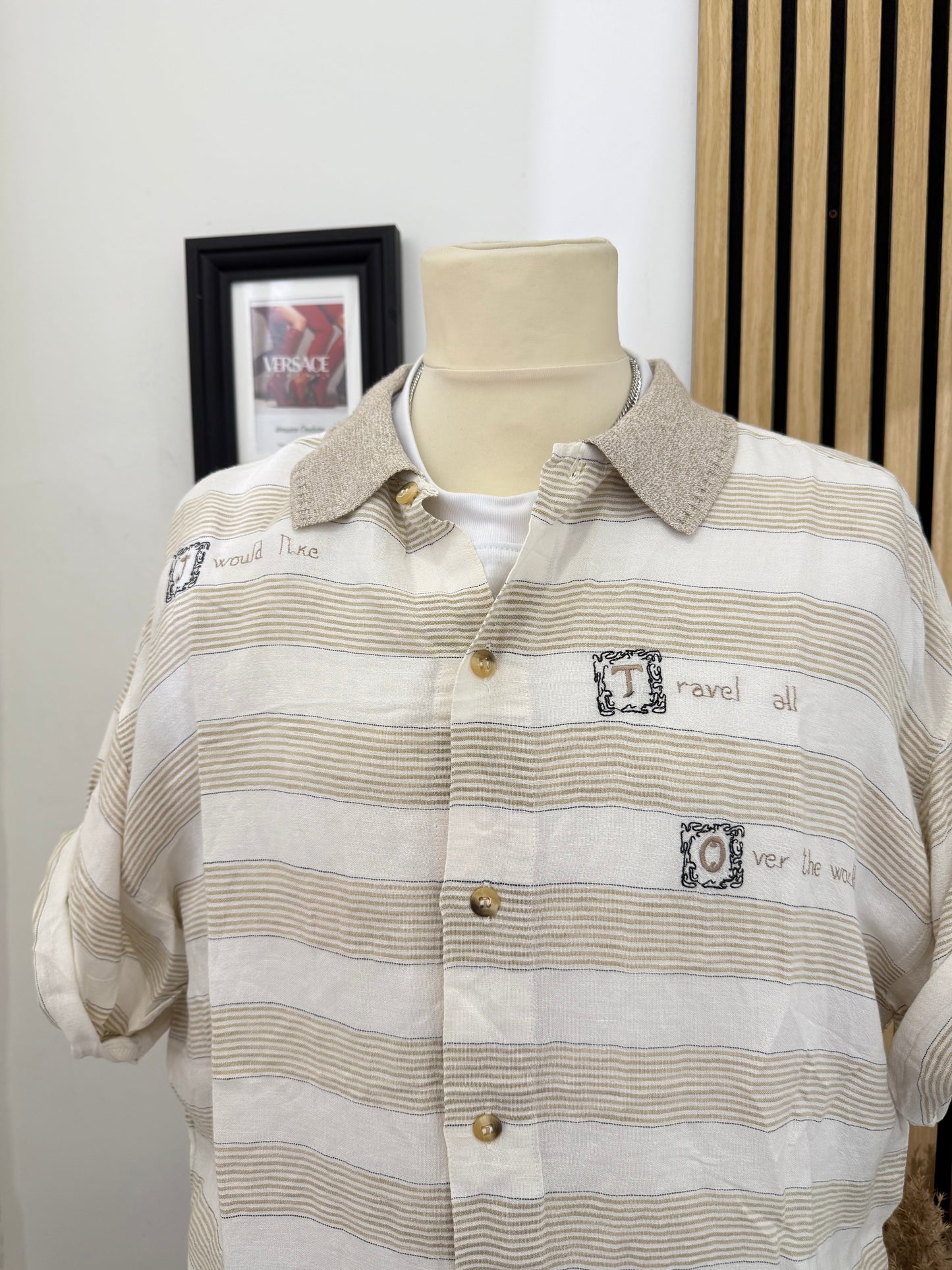 Camicia Vintage cropped fit
