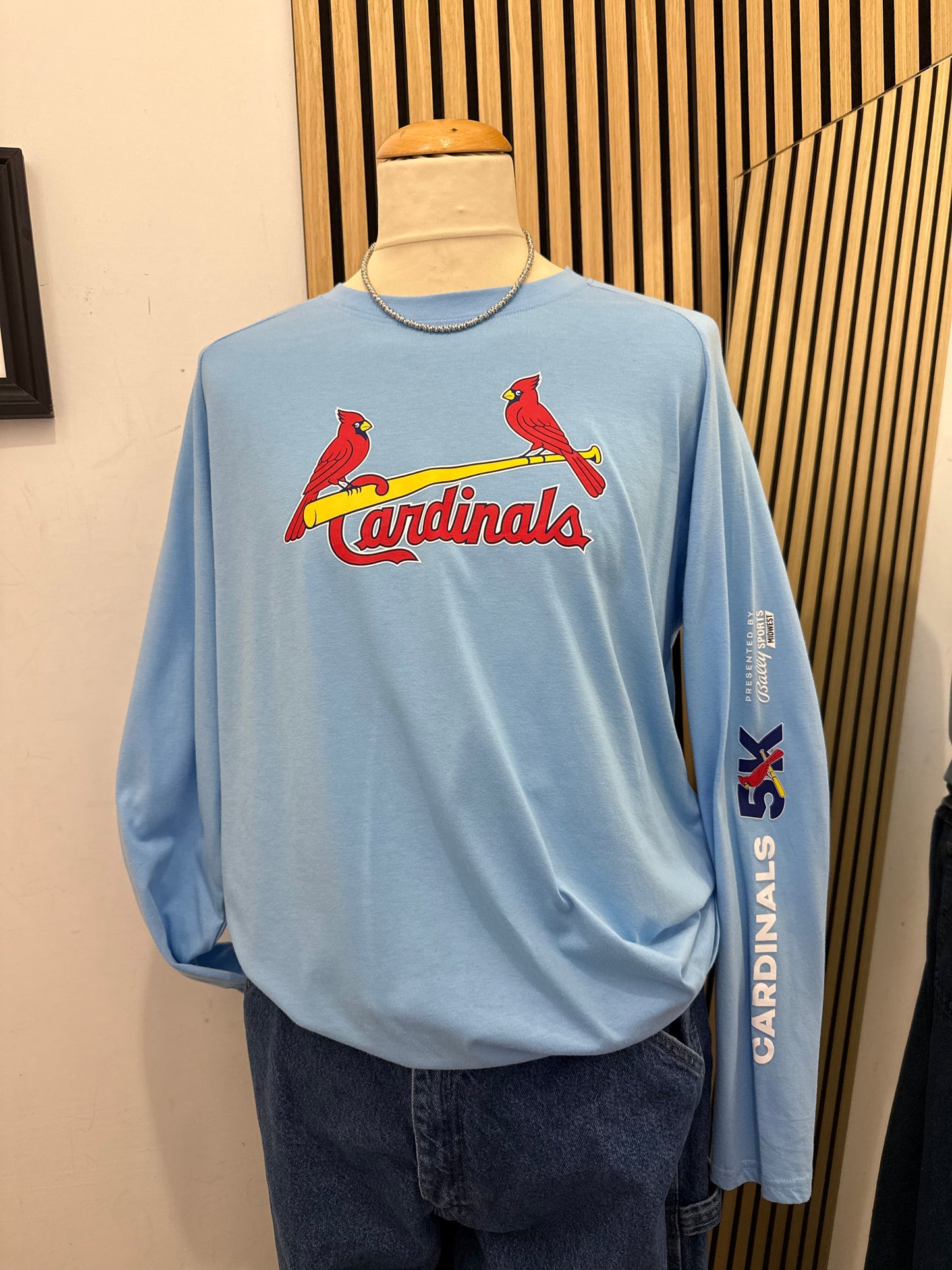 Maglia vintage St. Louis Cardinals anni '90 - Edizione commemorativa 5K