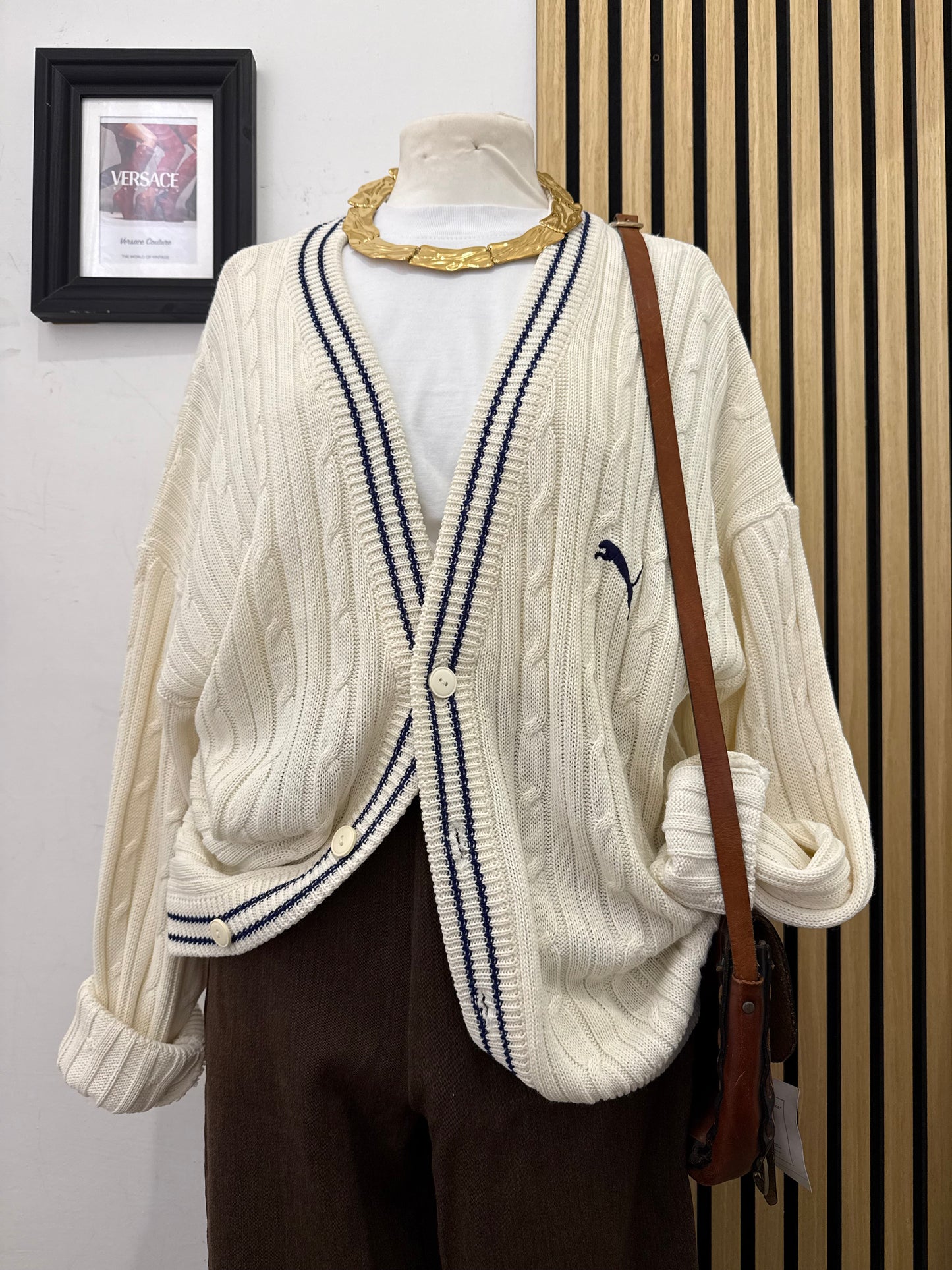 Cardigan Puma vintage unisex