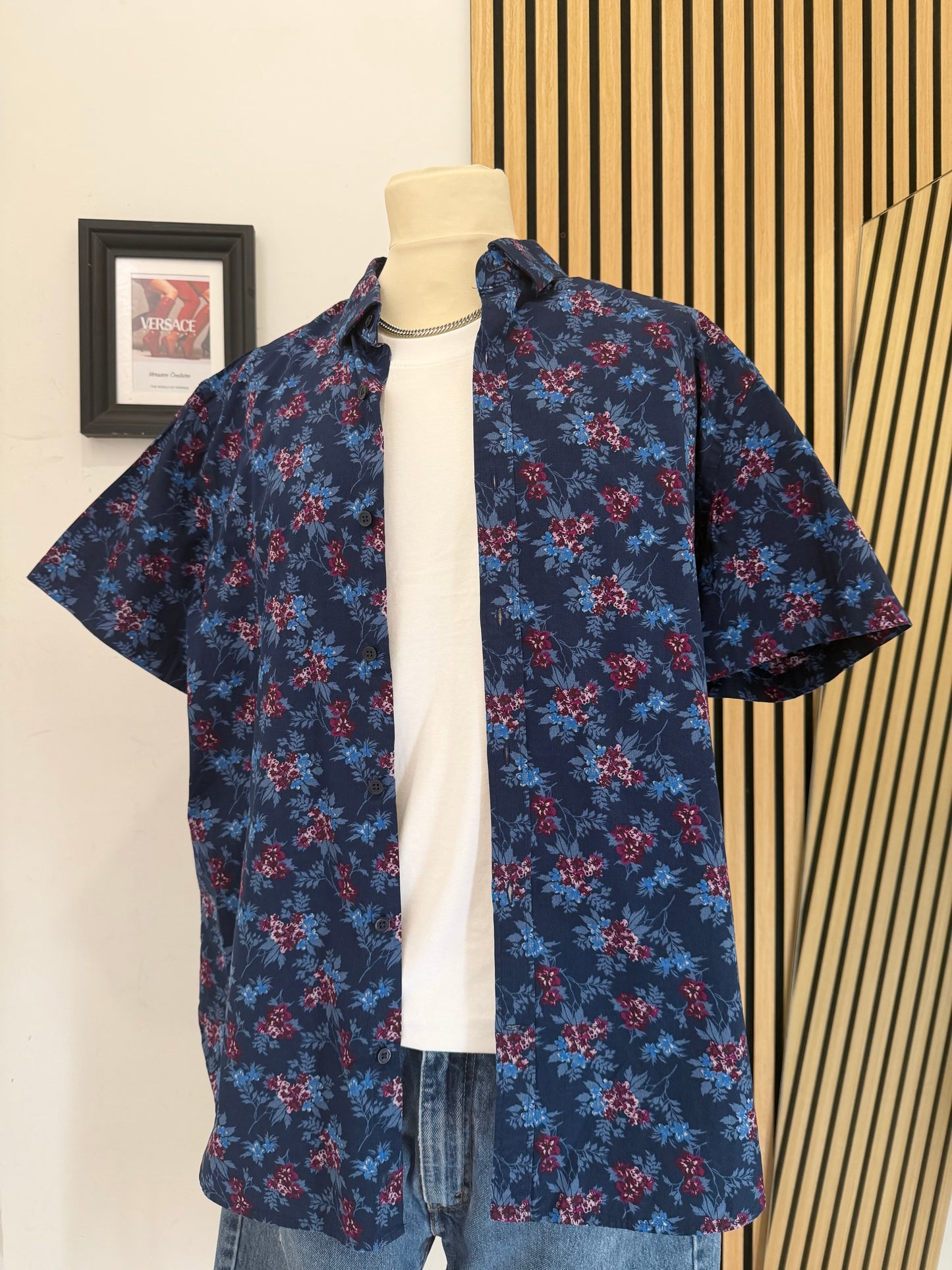 Camicia Vintage a fantasia XL