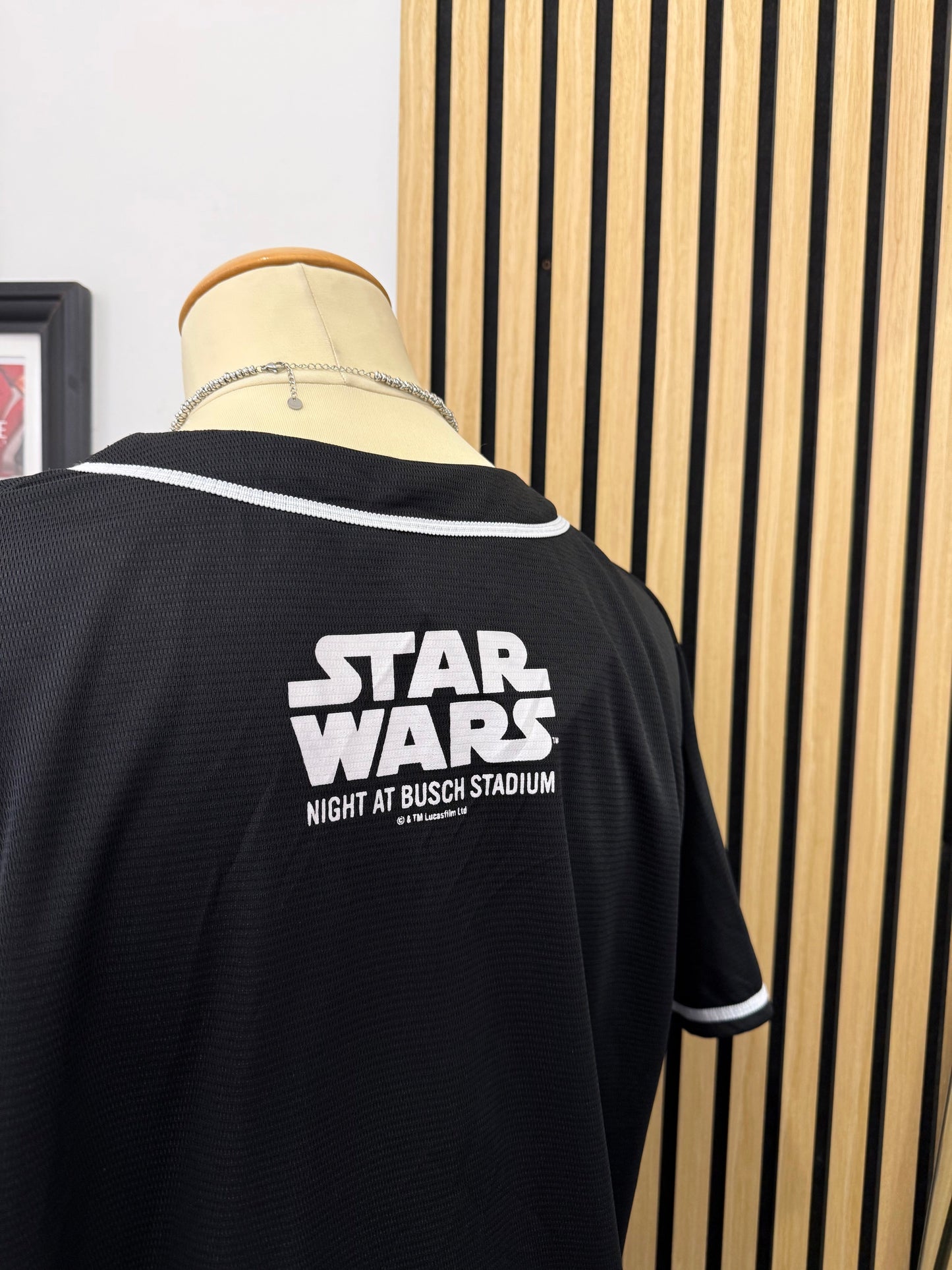 Cardinals x Star Wars Baseball Jersey - Busch Stadium Night