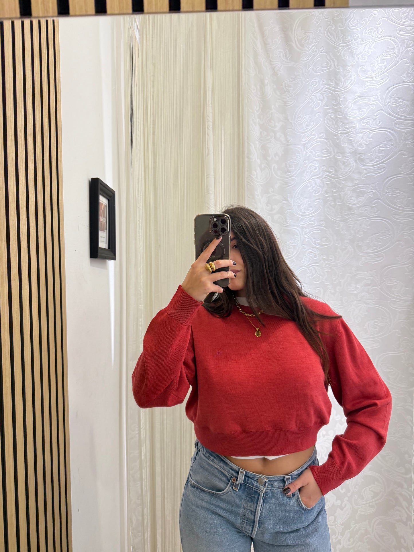 Maglioncino Crop vintage