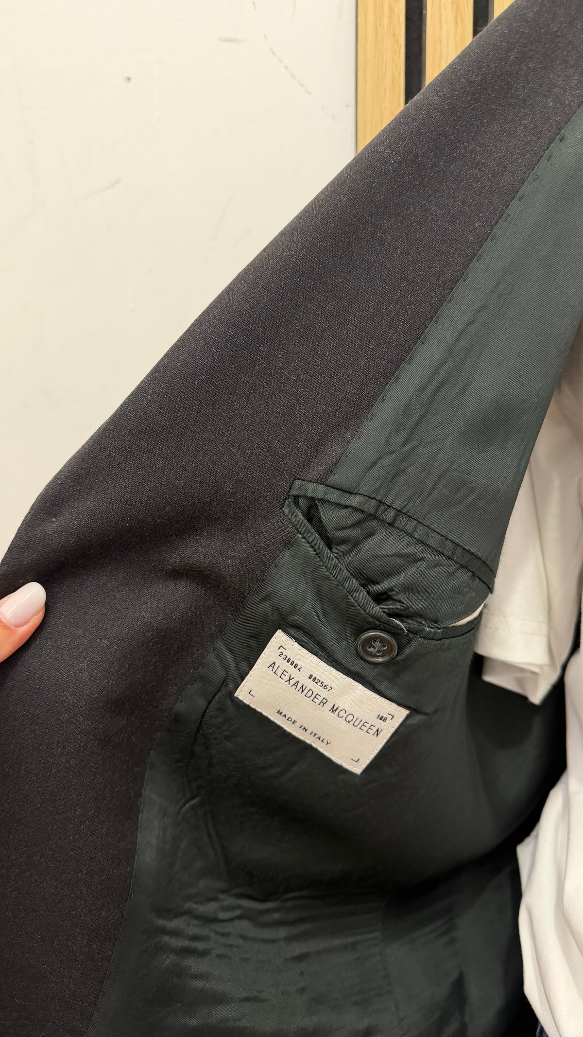 Giacca Blazer Alexander McQueen Uomo