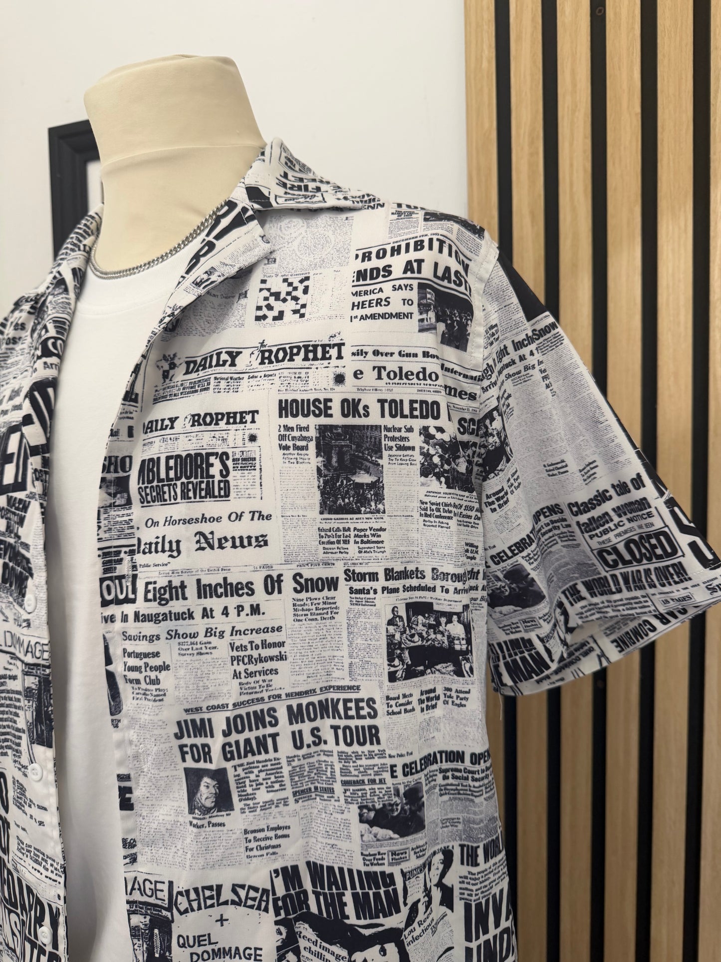 Camicia Vintage a fantasia L
