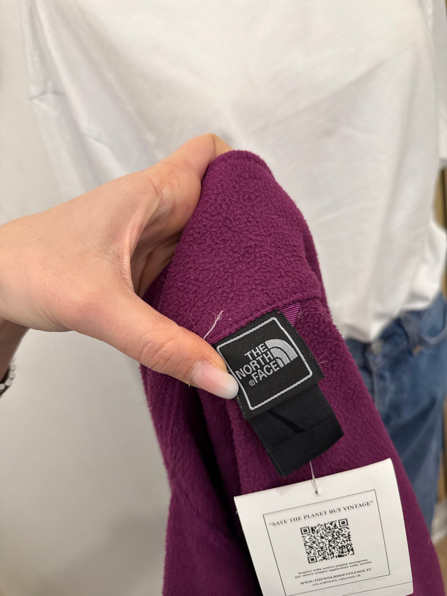Felpa the north face in pile