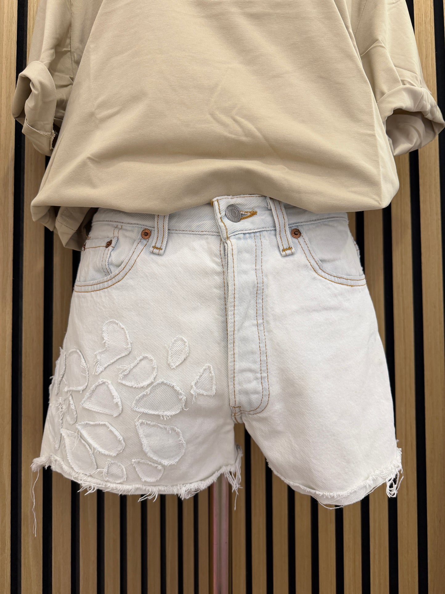 Shorts in Denim Levi's Custom tg. 38-40 ita