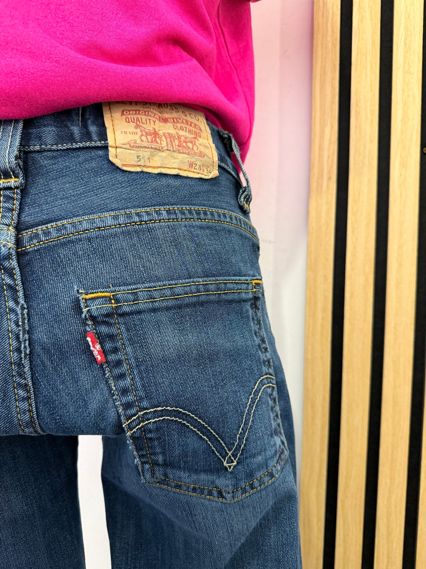 Jeans Levi's 511 slim vita bassa 38IT