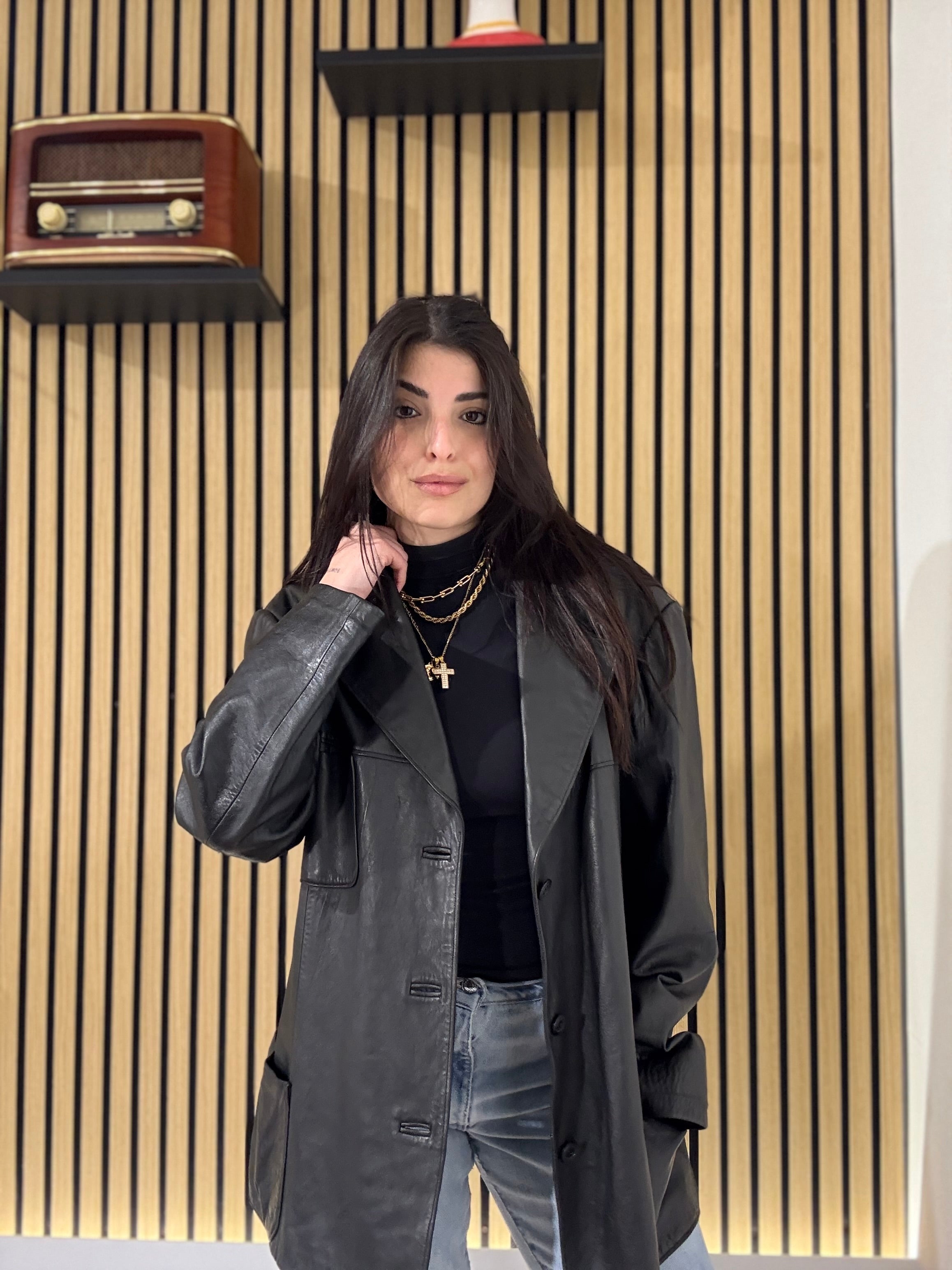 Giacca in Vera Pelle