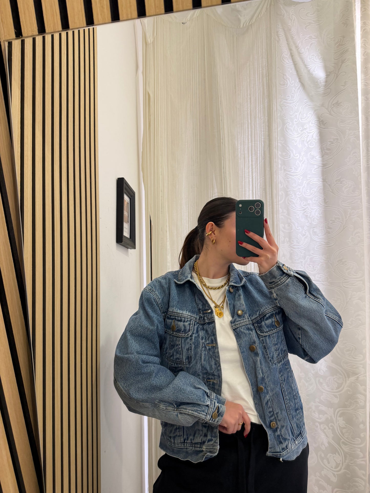 Wrangler Sport — Giacca di Jeans Imbottita in Sherpa | Unisex Vintage