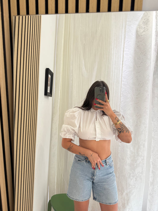 Top Vintage in cotone