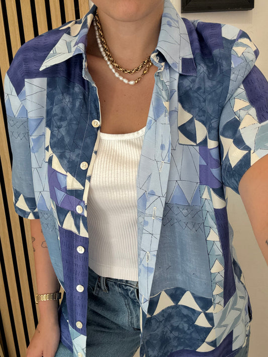 Camicia Vintage a fantasia