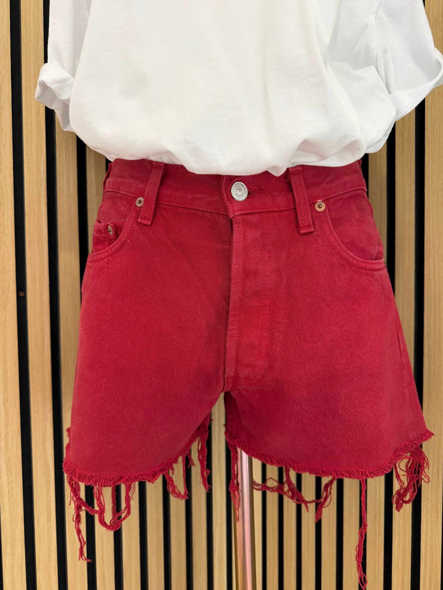 Shorts in Denim Levi's 501 Custom tg. 40 ita