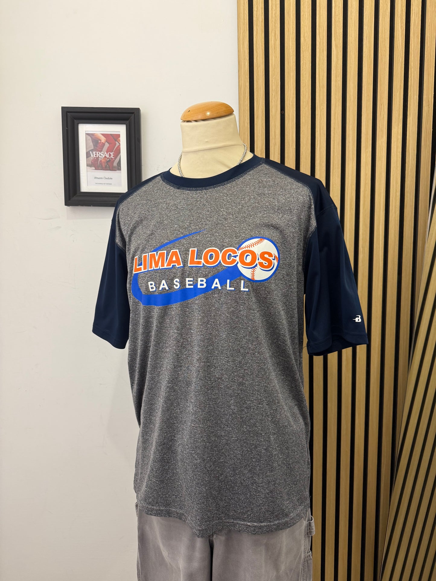 T-shirt Baseball “Lima Locos” – Performance Tee