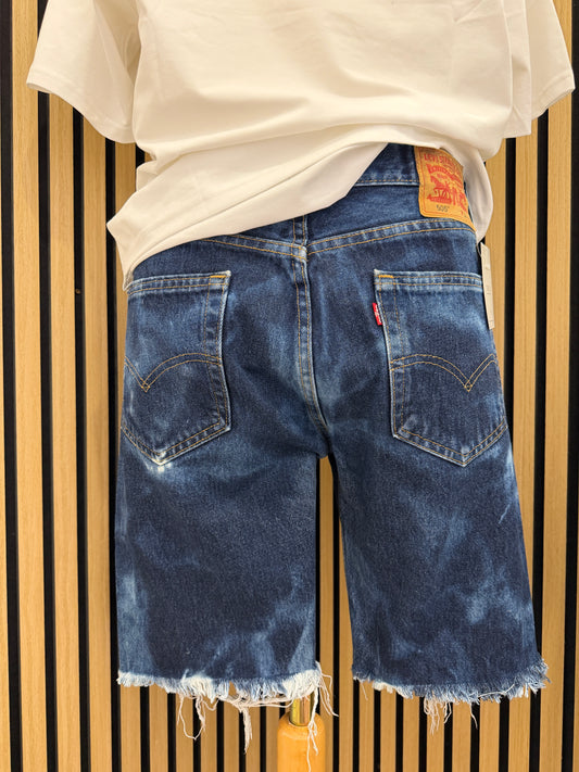 Bermuda in Denim Vintage Levi's 505 tg.44 ita