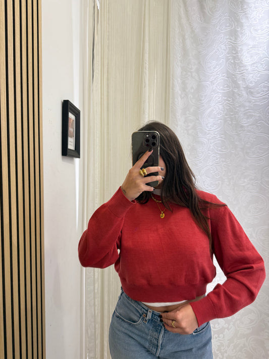 Maglioncino Crop vintage