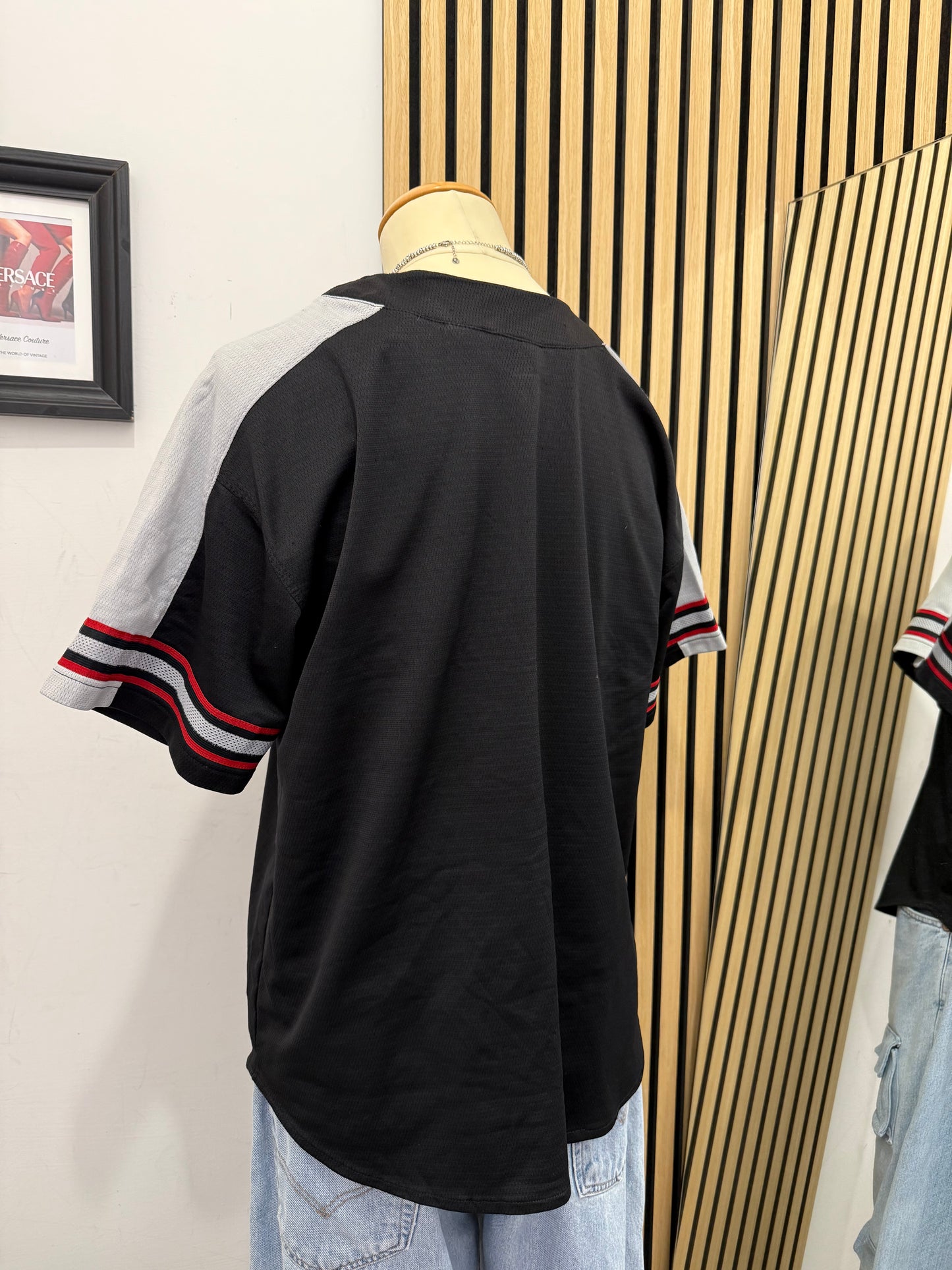 Baseball Jersey Vintage Nera #26 - Athletic Works