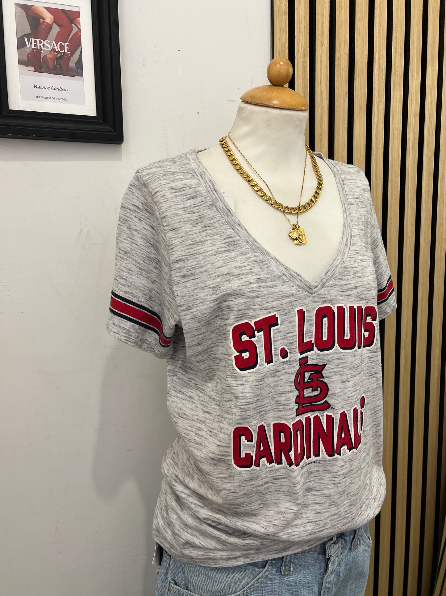 T-shirt St. Louis Cardinals x New Era – Heritage Grey Edition