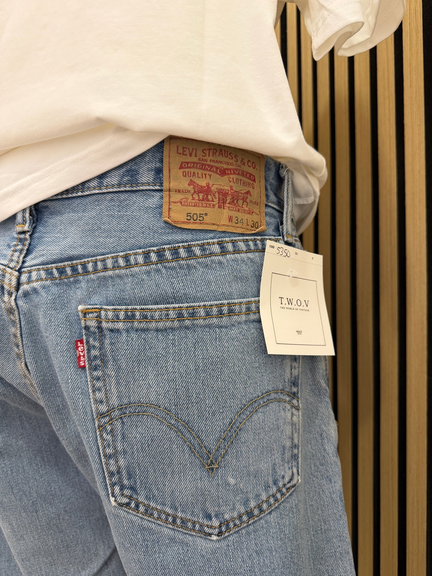 Short Levi’s 505 vintage tg 46/48 ita