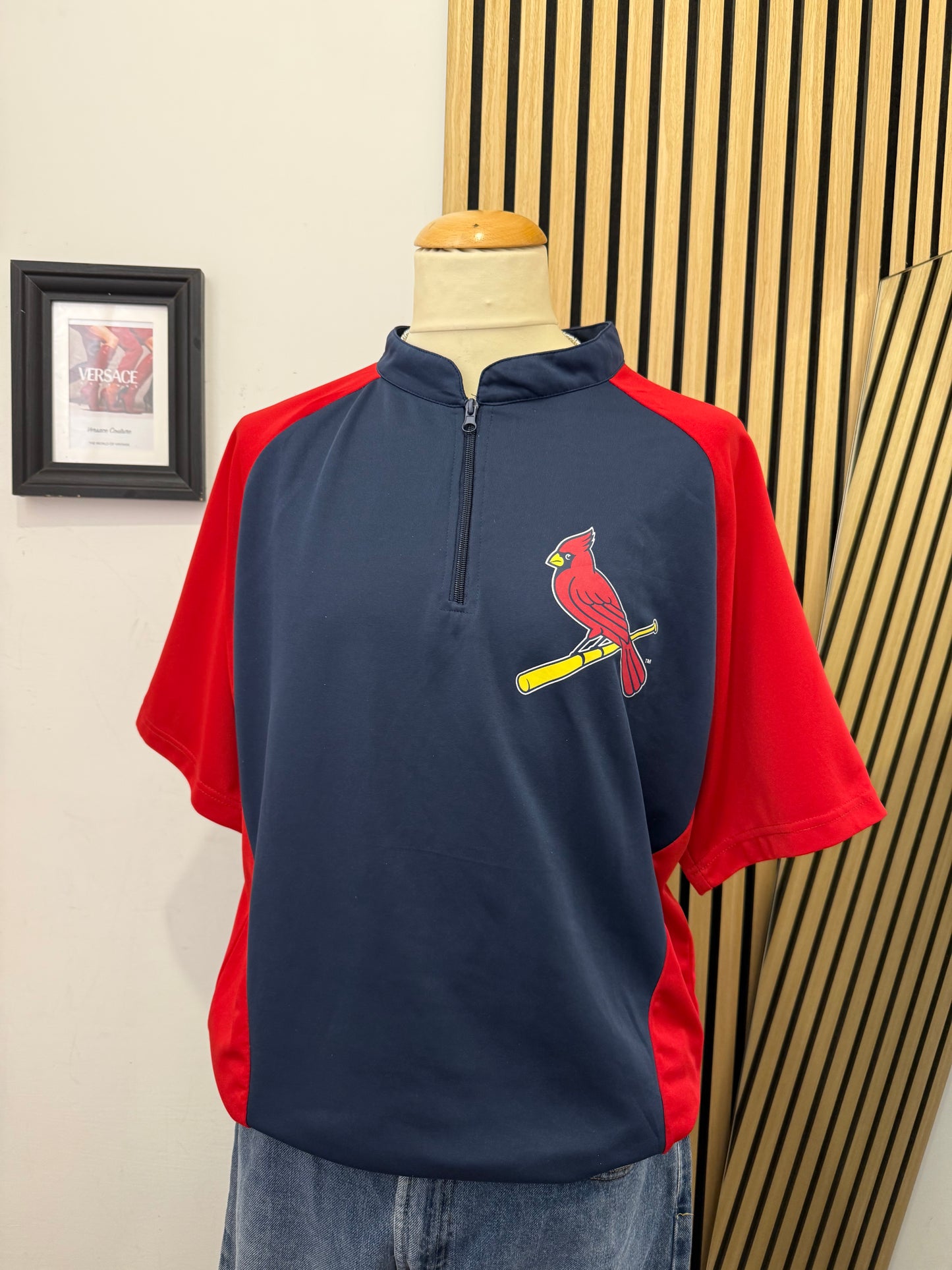 Maglia Tecnica MLB St. Louis Cardinals - Cage Jacket