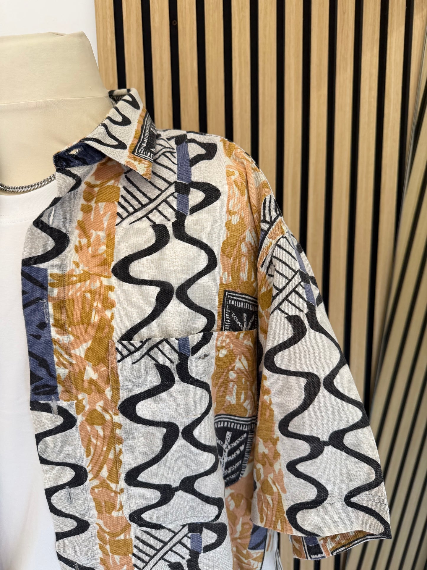 Camicia Vintage a fantasia L