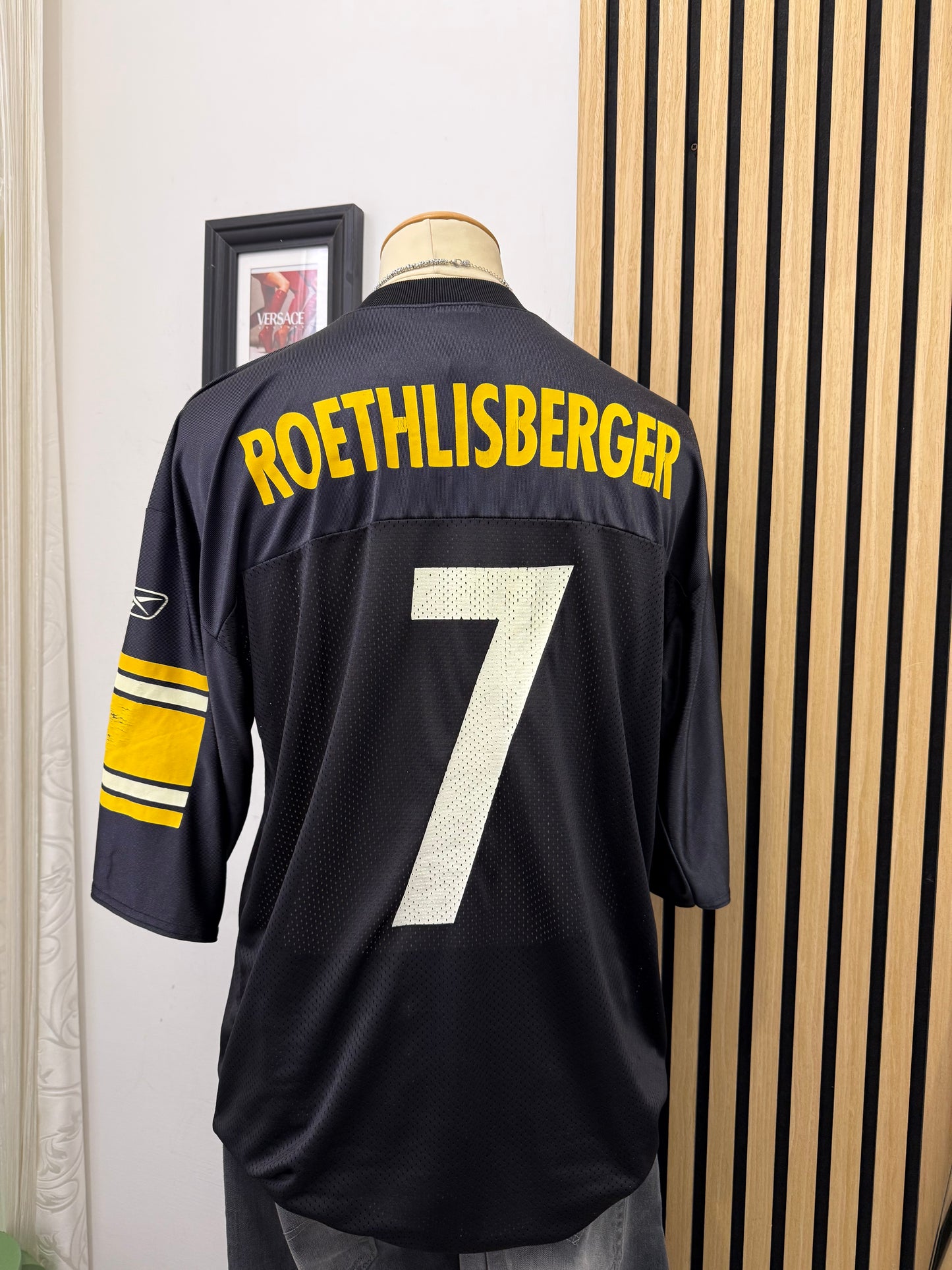 Maglia NFL Pittsburgh Steelers #7 Roethlisberger - Reebok Authentic