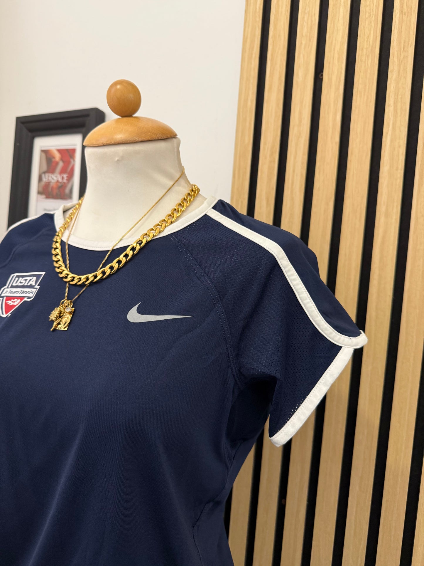 Nike Dri-Fit USTA Jr. Team Tennis Tee - Taglia L